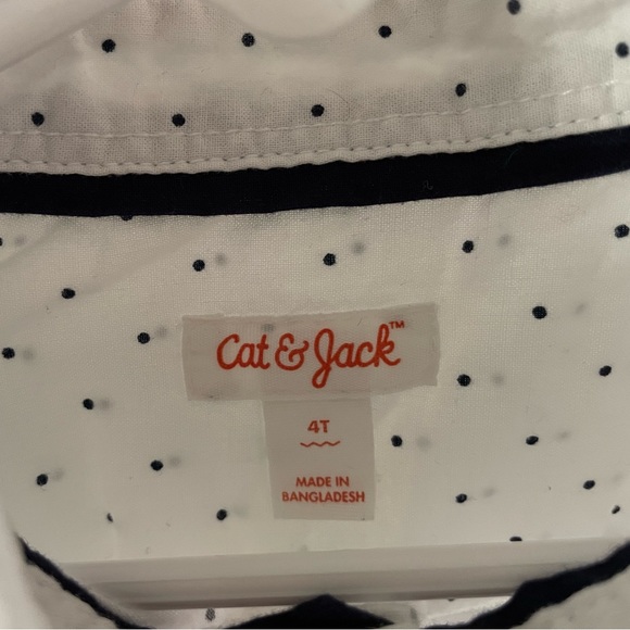 Lot of 2 button down shirts, flannel and polka dot - Picture 4 of 5